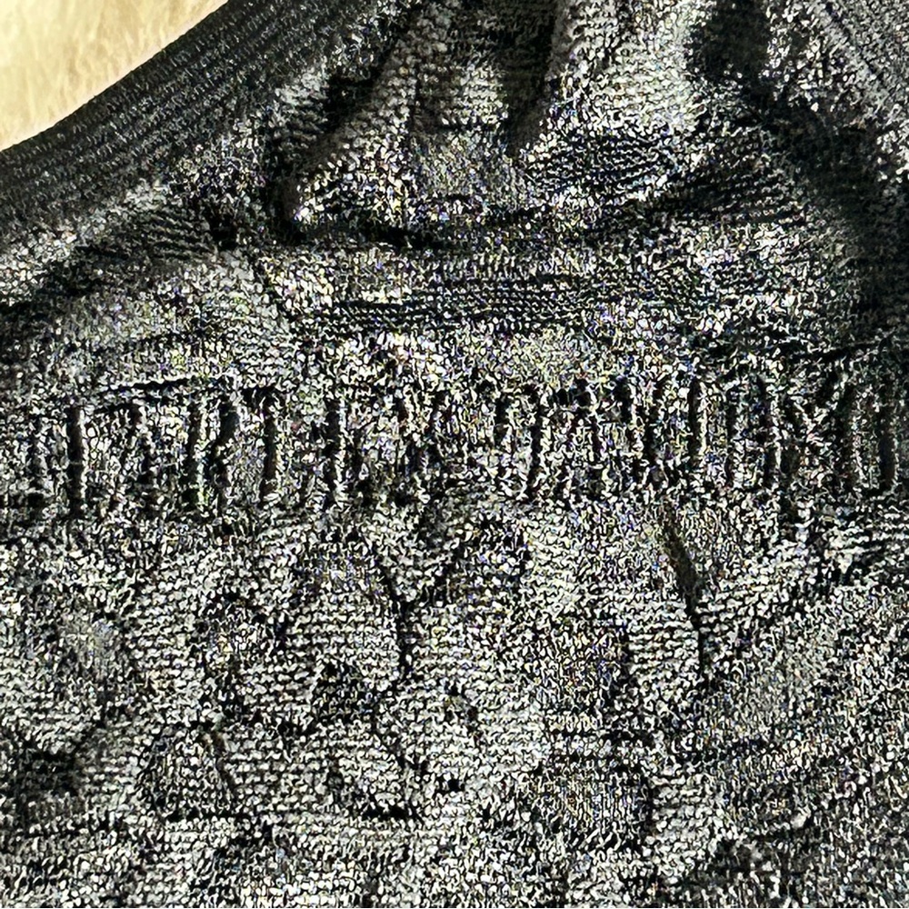 Harley-Davidson Women’s Black Lace Spaghetti Strap Floral Camisole Size Large - Picture 3 of 8